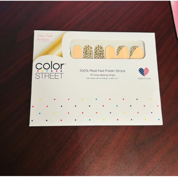 Color Street nails polish strips leopard Trend Spotted - Picture 1 of 3